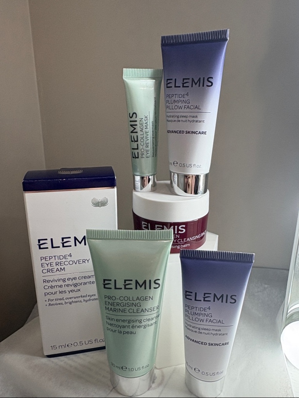 ELEMIS Peptide4 Pro-Collagen Set New Unused Sephora Bundle Luxury Skincare